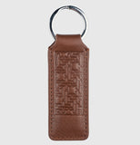 ZELLIGE - KEYCHAIN BROWN