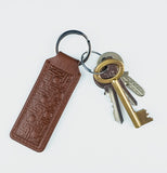ZELLIGE - KEYCHAIN BROWN